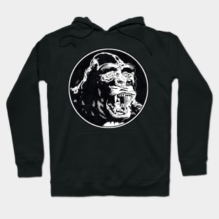 KING KONG (Circle Black and White) Hoodie